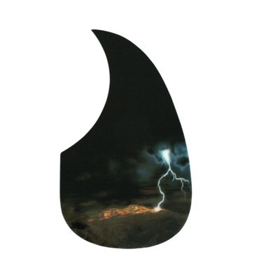 【新款豆號形民謠護(hù)板黑背景藍(lán)色彩紋花圖】價格,廠家,圖片,樂器配件,惠州市惠陽區(qū)秋長倍音五金電子加工部-馬可波羅網(wǎng)