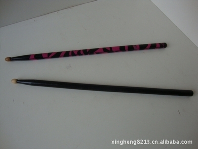 【供應木制鼓棒 木制印刷LOGO鼓棒 貼紙鼓棒加工 櫸木鼓棒加工】價格,廠家,圖片,樂器配件,惠州市惠陽區秋長億兆工藝品廠-